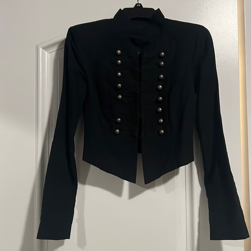 Sargent Pepper style blazer (black)